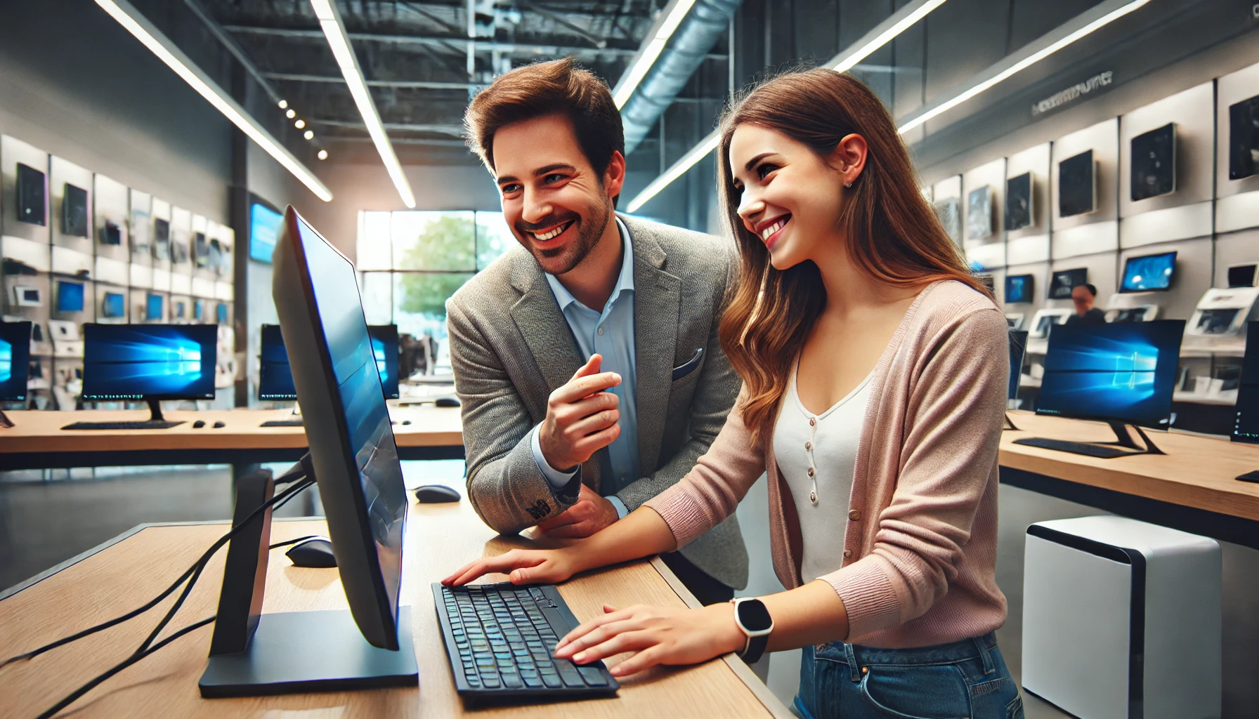 We find the right computer for you.